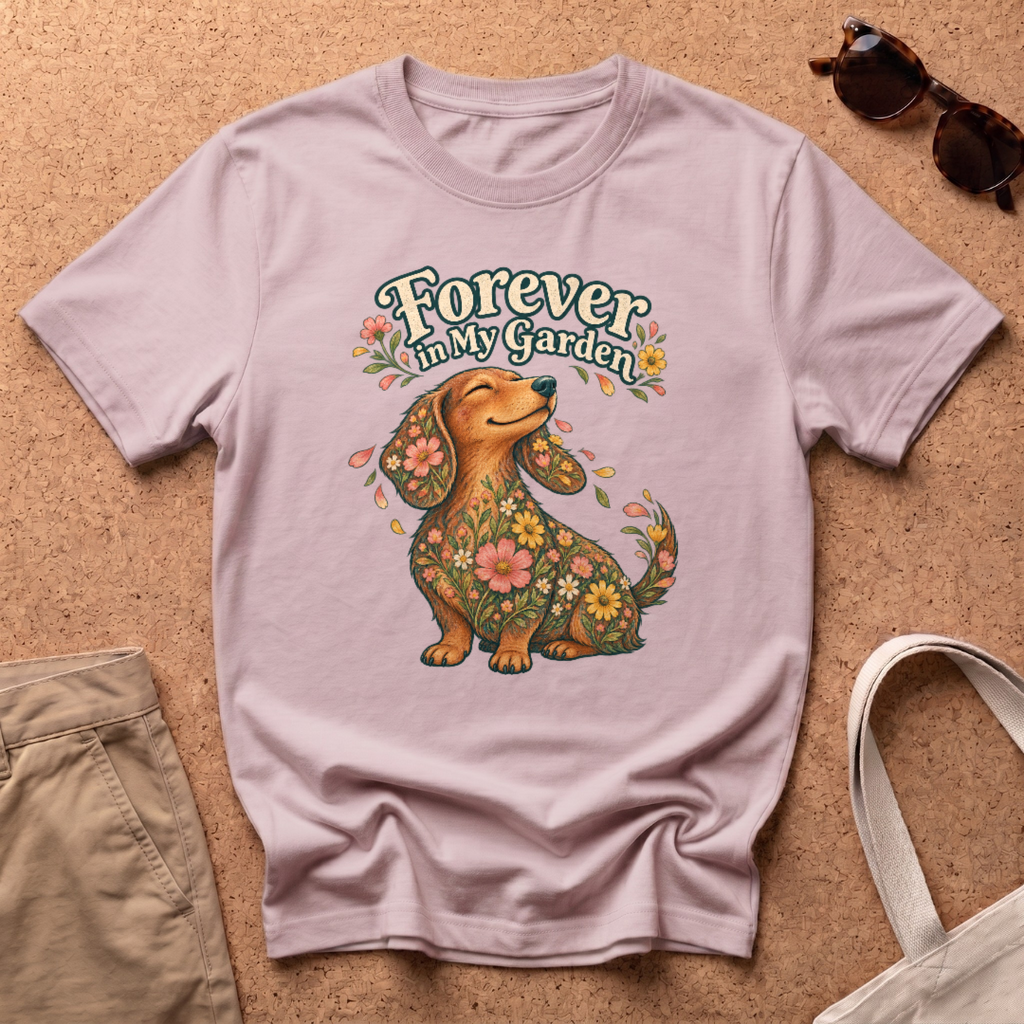 Forever Garden T-Shirt - Light Pink