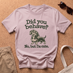 Did You Behave T-Shirt - Light Pink