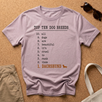 Dachshund Rank T-Shirt
