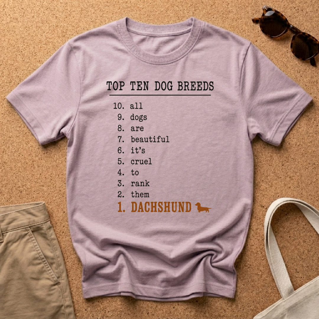 Dachshund Rank T-Shirt