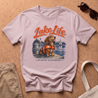 Lake Life T-Shirt - Light Pink