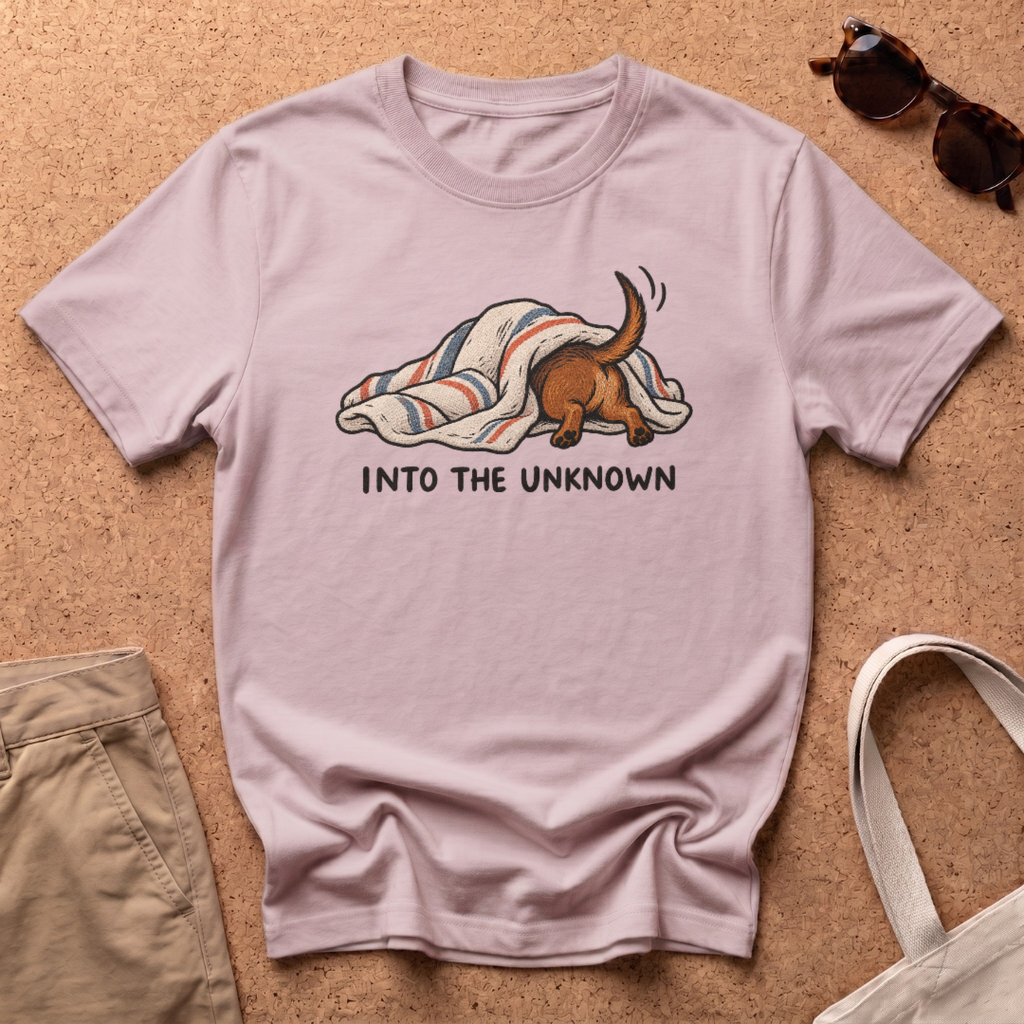 Into The Unknown T-Shirt - Light Pink