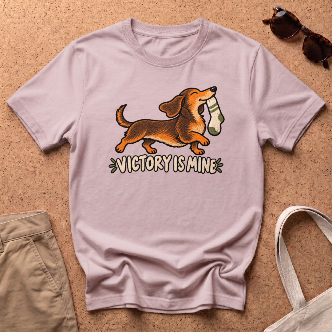Victory Is Mine T-Shirt - Light Pink