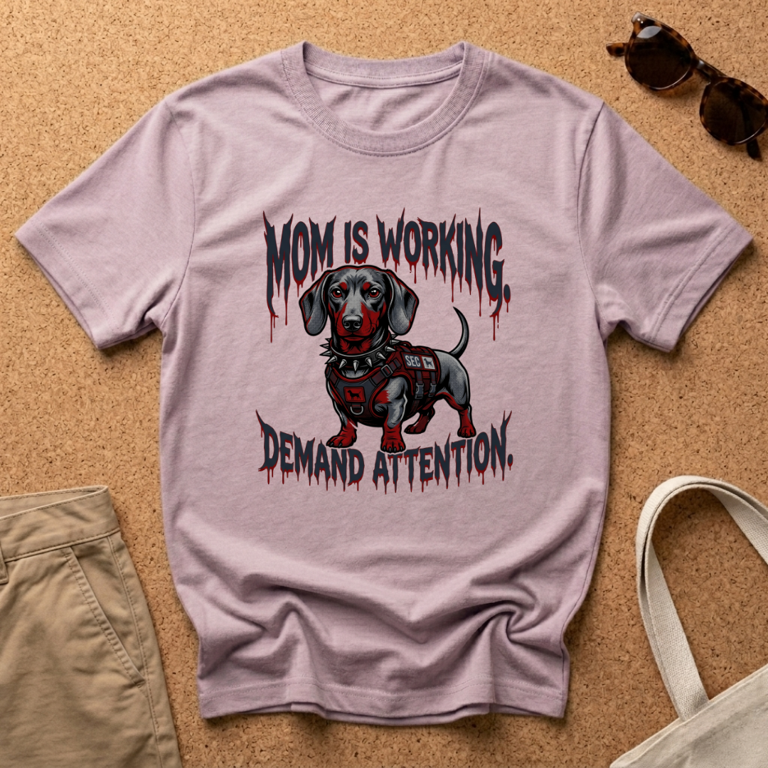 Demand Attention Heavy Metal T-Shirt