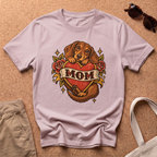 Mom Tattoo T-Shirt - Light Pink