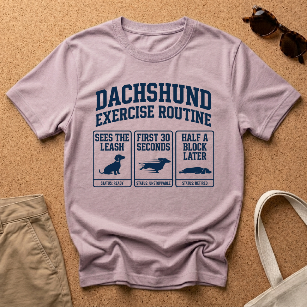 Dachshund Retired T-Shirt