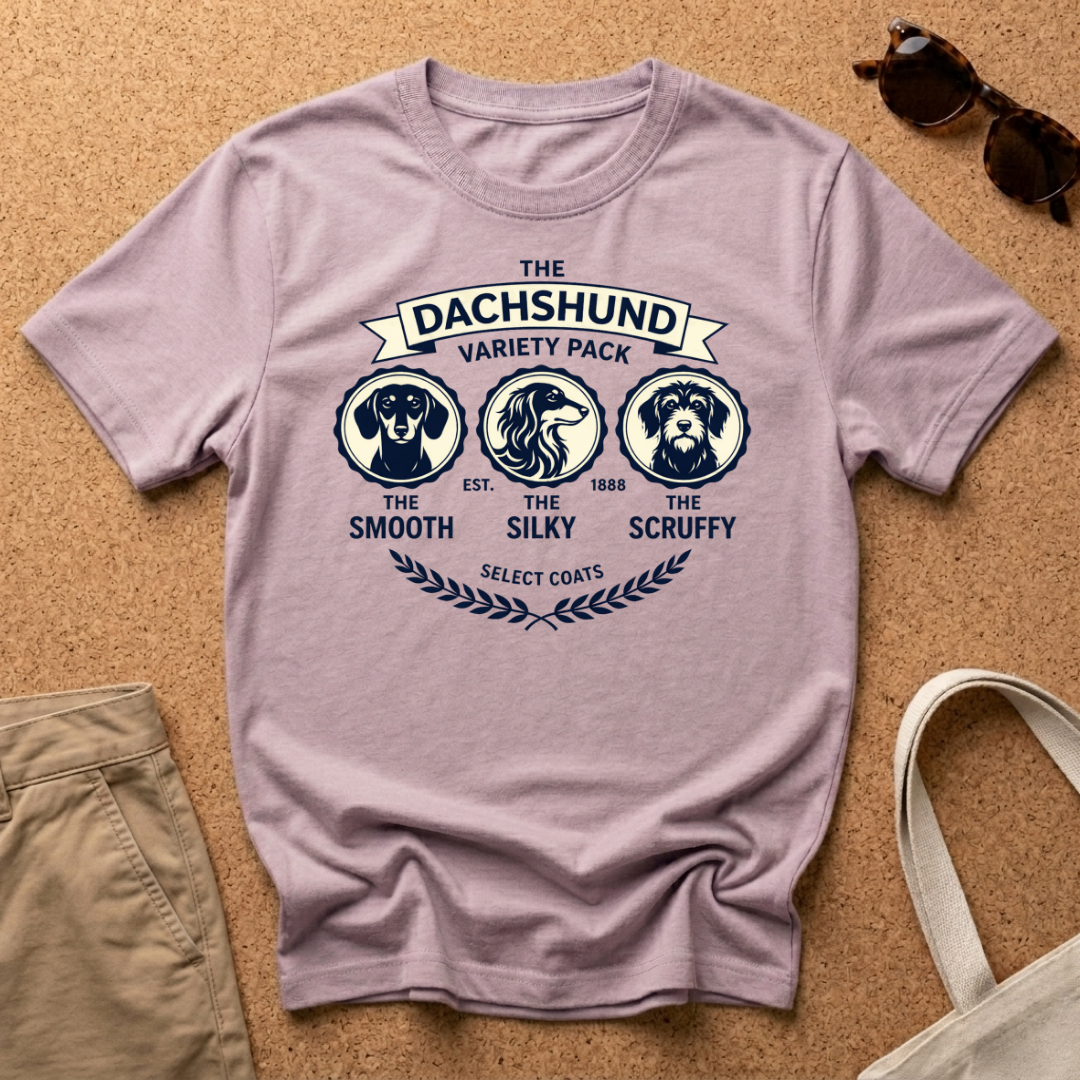 Dachshund Variety Pack T-Shirt