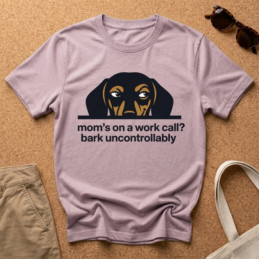 Bark Uncontrollably Smirk T-Shirt