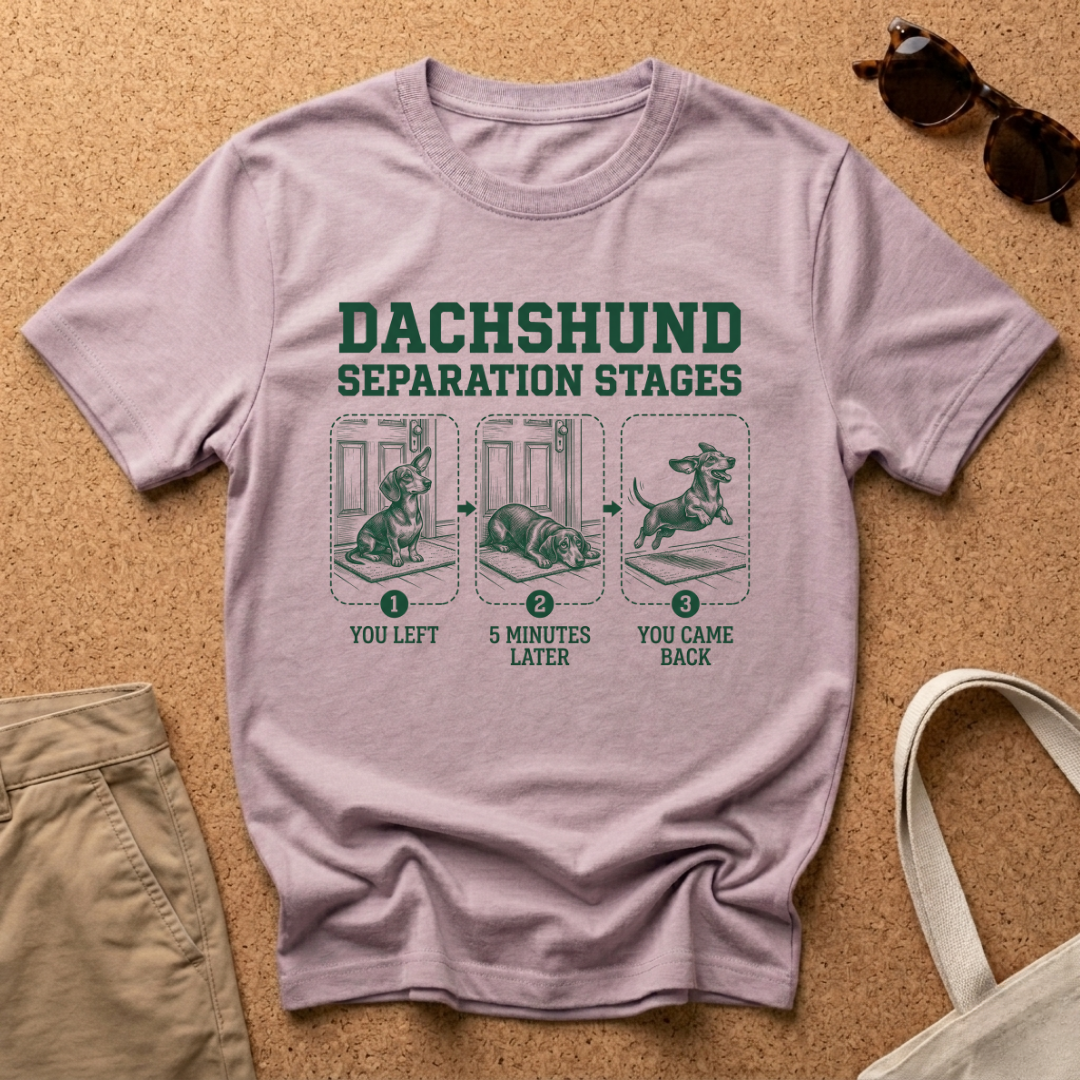 Dachshund Separation T-Shirt