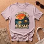 Rather Be Home T-Shirt - Light Pink