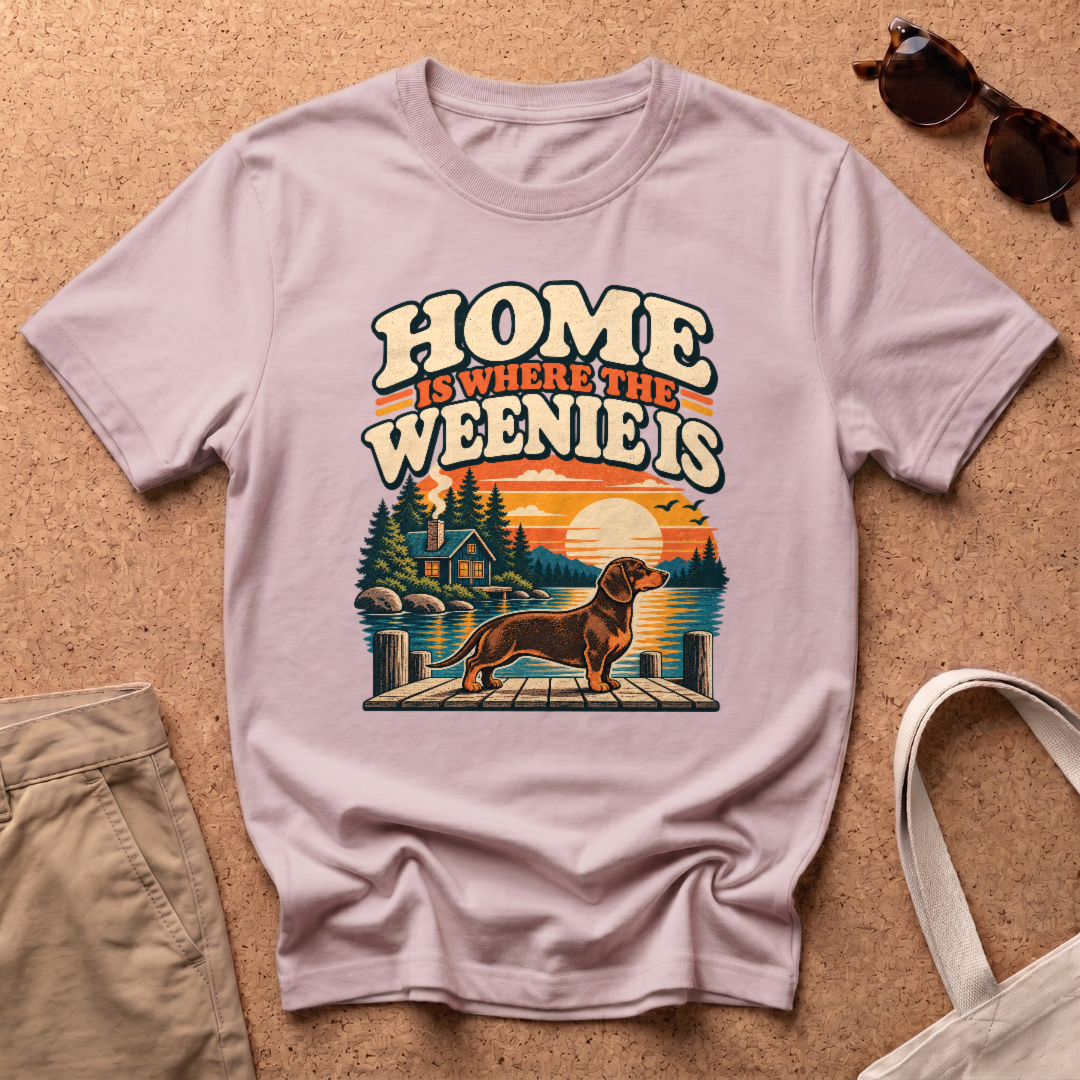 Home Weenie T-Shirt - Light Pink