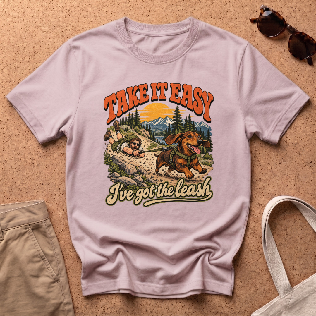 Take It Easy T-Shirt - Light Pink