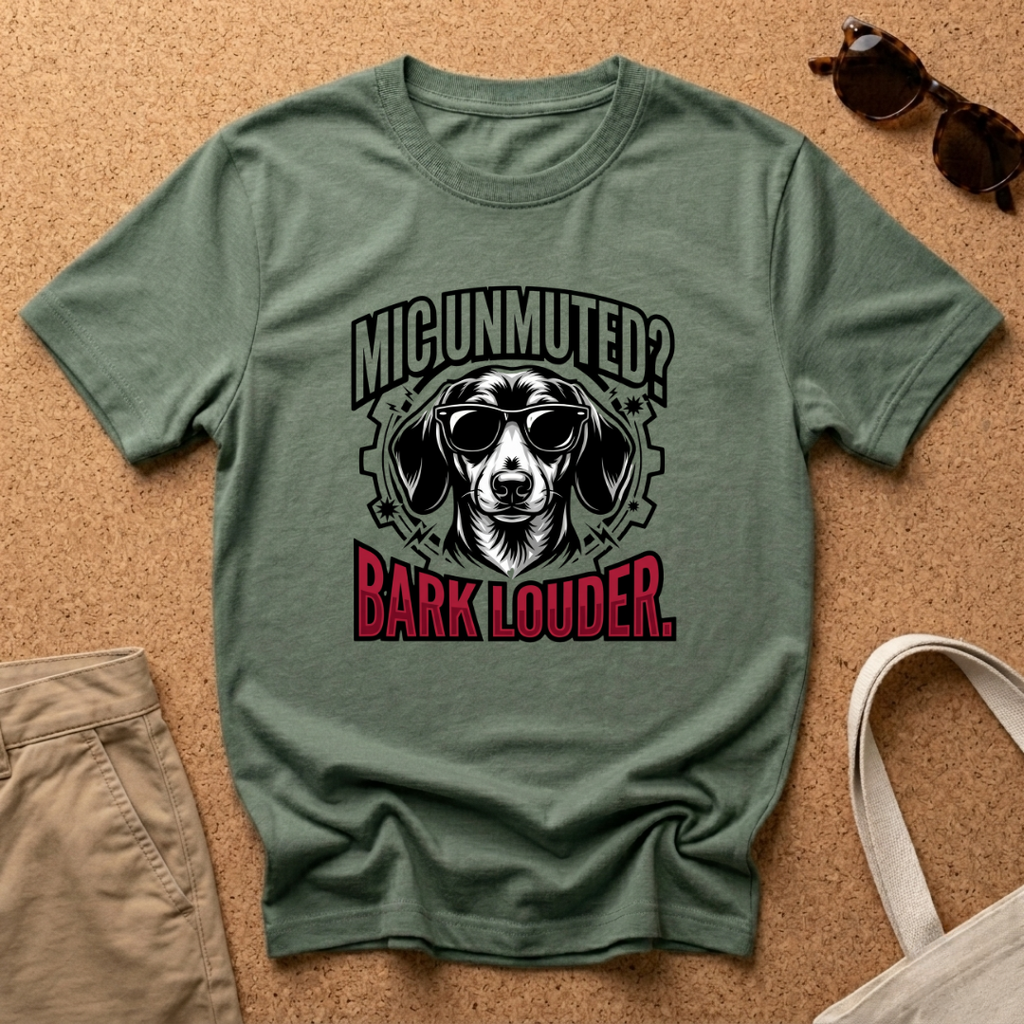 Mic Unmuted Heavy Metal T-Shirt
