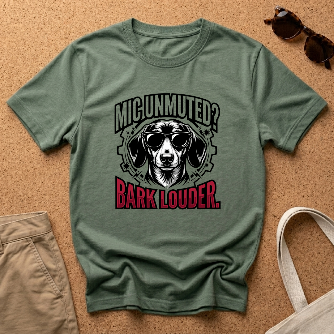 Mic Unmuted Heavy Metal T-Shirt