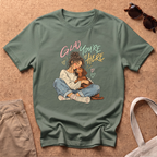 Glad You're Here T-Shirt - Military Green