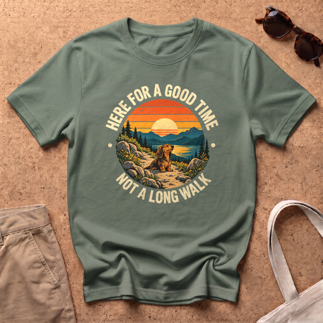 Not Long Walk T-Shirt - Military Green