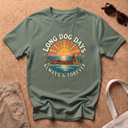 Long Dog Days T-Shirt - Military Green