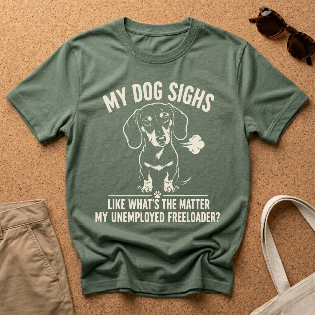 My Dog Sighs T-Shirt
