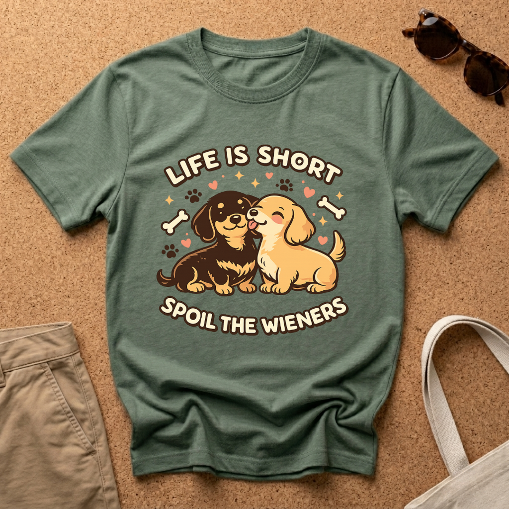 Life is Short - Spoil the Wieners T-Shirt