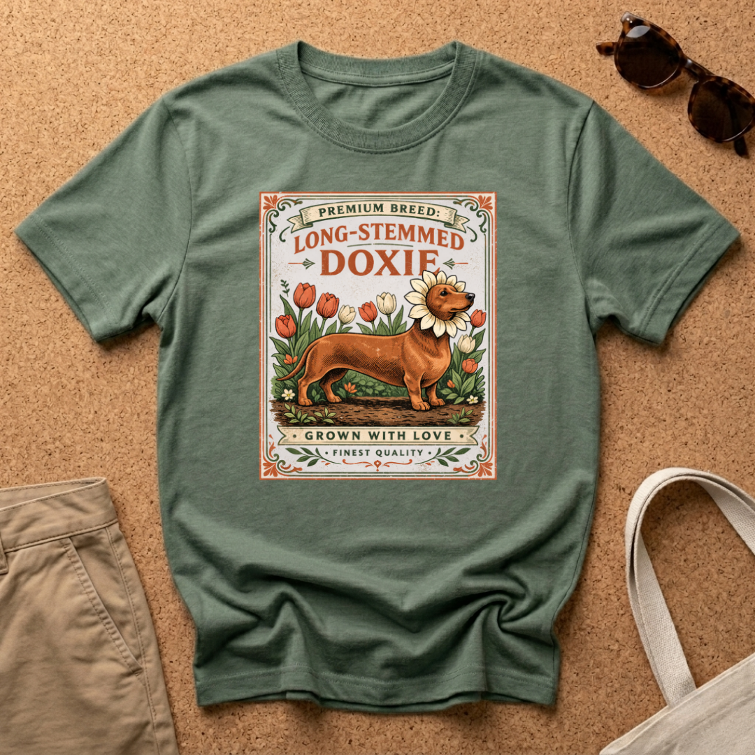 Long Stemmed Doxie T-Shirt