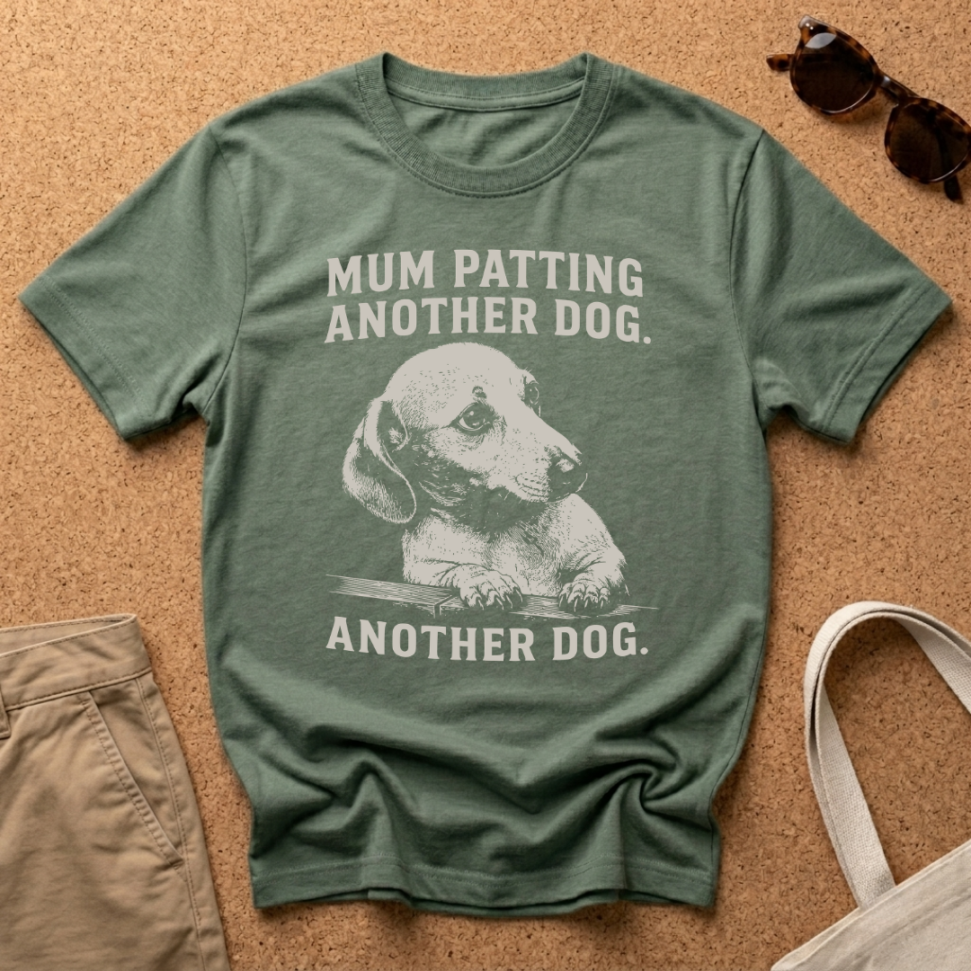 Patting Another Dog T-Shirt