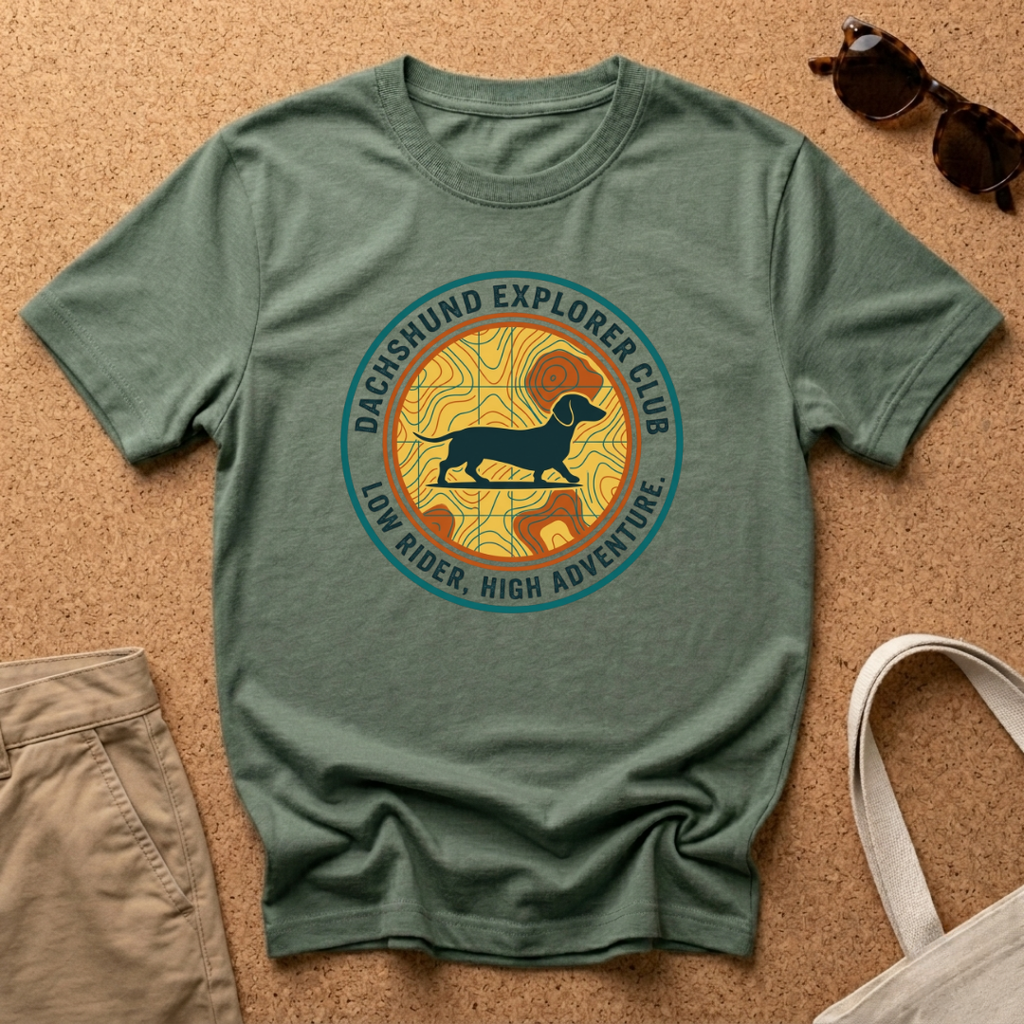 Dachshund Explorer Club T-Shirt