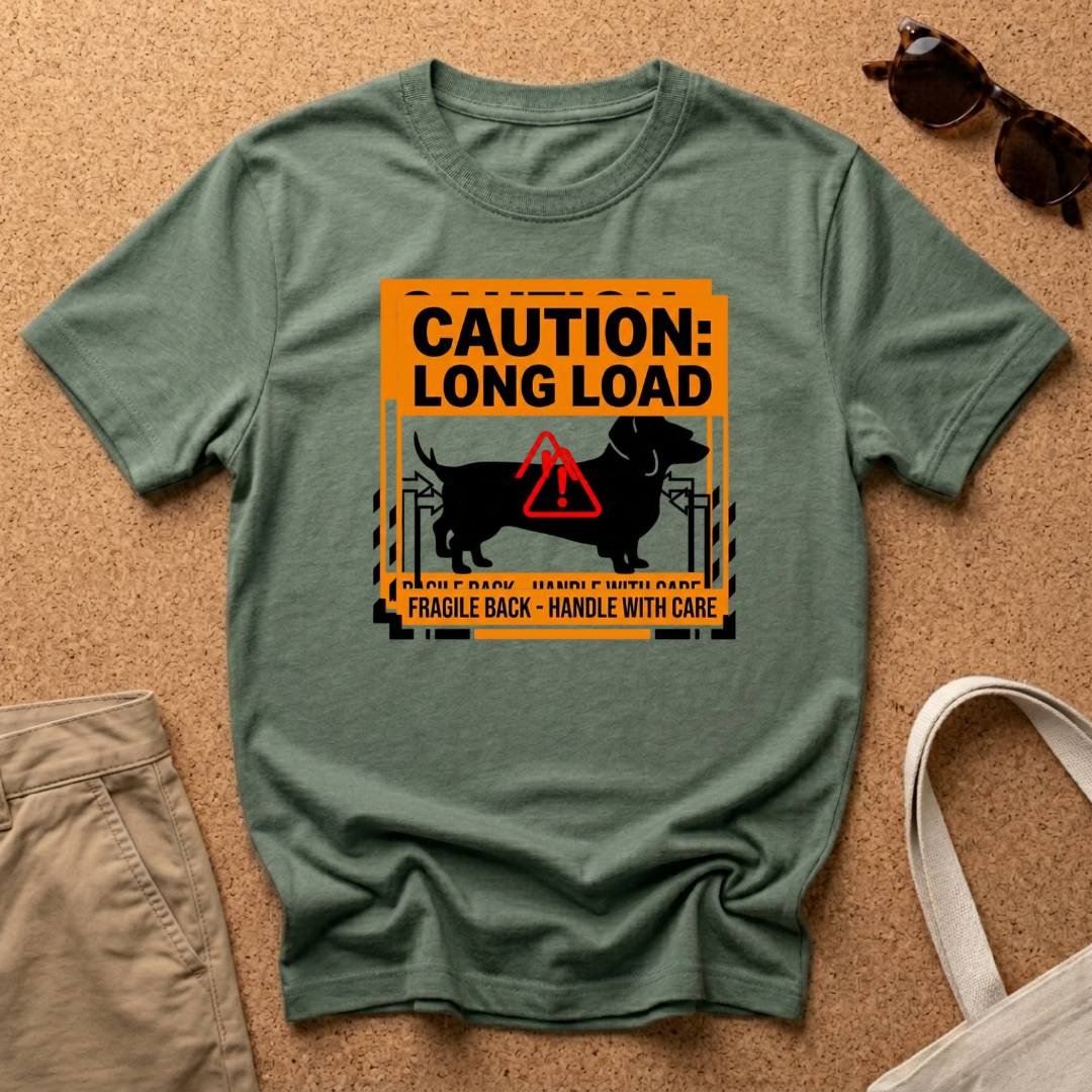 Caution Long Load T-Shirt