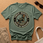 Threat Identified Howling Dachshund T-Shirt