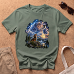 Dachshund Guardian T-Shirt - Military Green