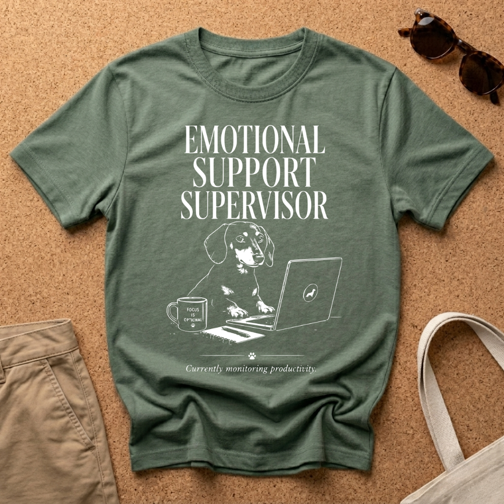Emotional Support Supervisor T-Shirt
