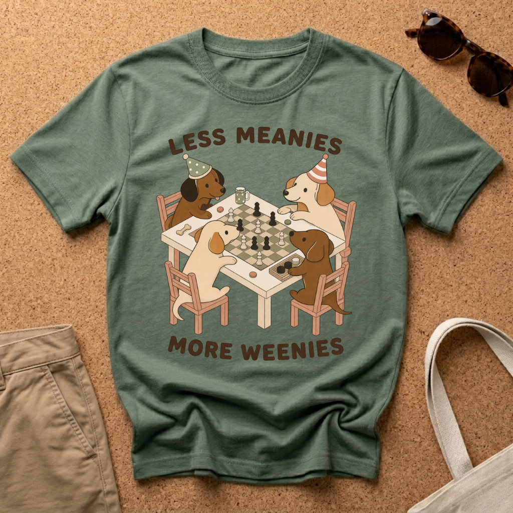 Less Meanies More Weenies T-Shirt