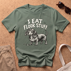 Eat Floor Stuff T-Shirt - Military Green
