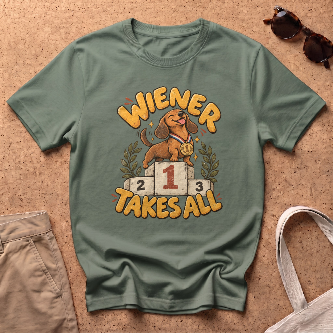 Takes All T-Shirt - Military Green