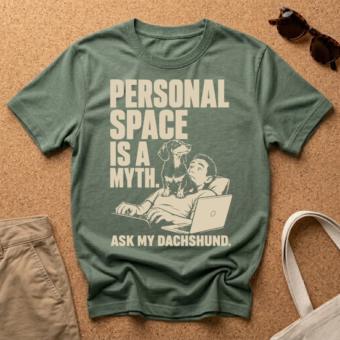 Personal Space is a Myth Male T-Shirt