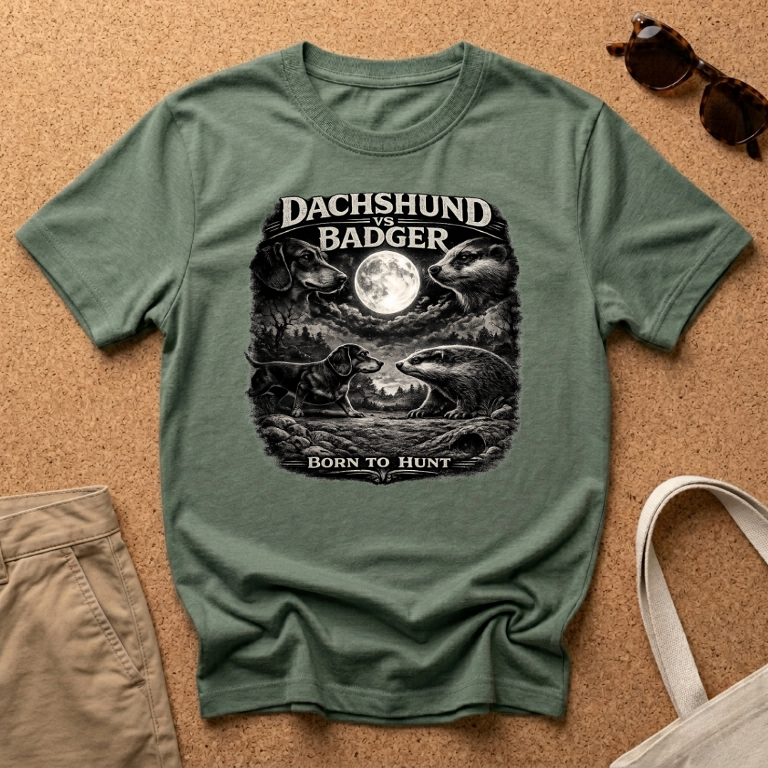 Dachshund vs Badger T-Shirt