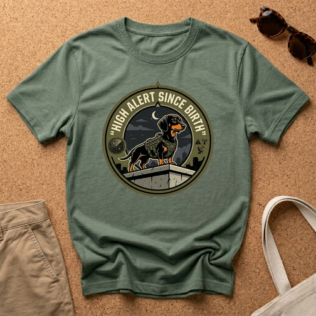 High Alert Since Birth T-Shirt