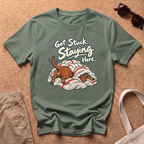 Got Stuck T-Shirt - Military Green