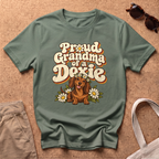 Proud Grandma T-Shirt - Military Green