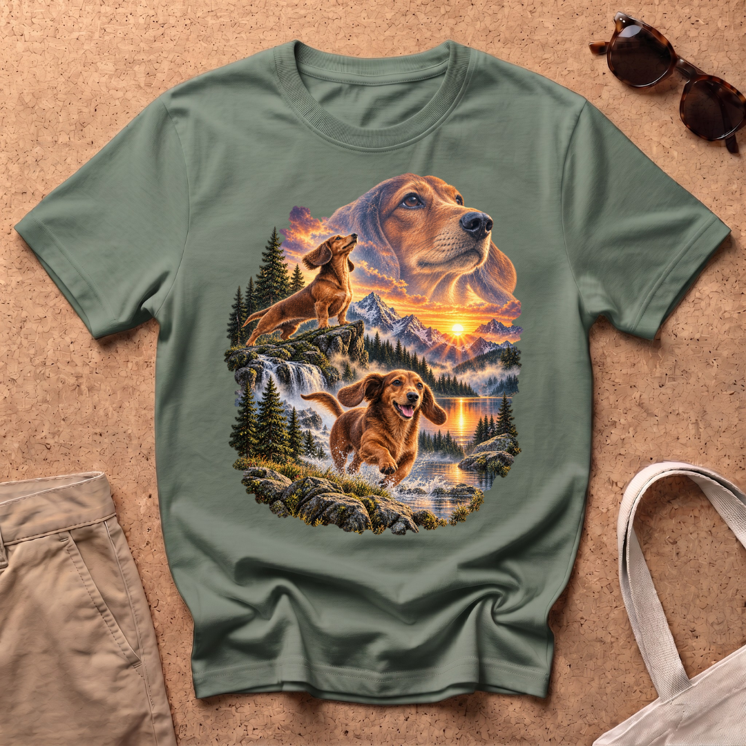 Mountain Dachshund T-Shirt