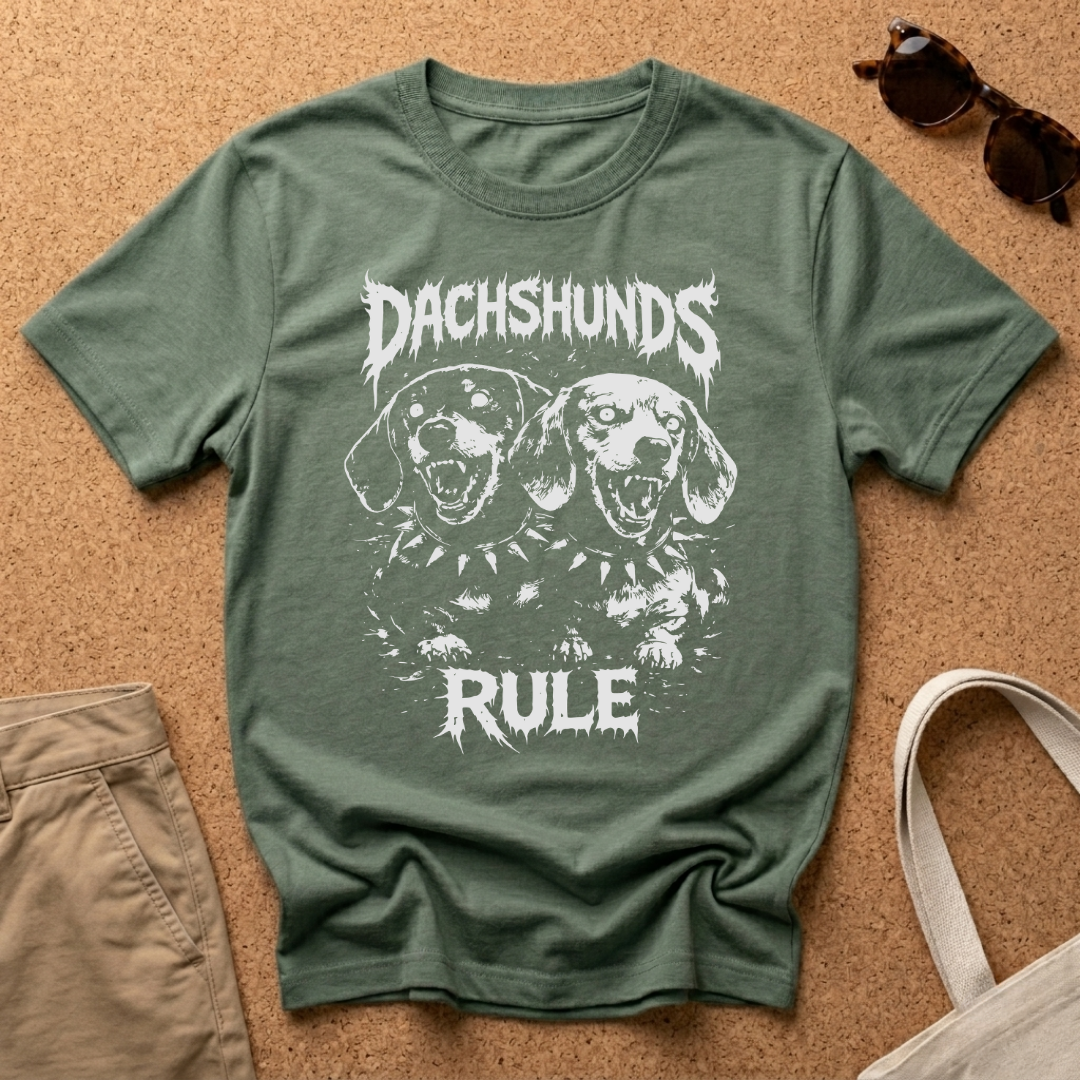 DACHSHUNDS RULE T-Shirt