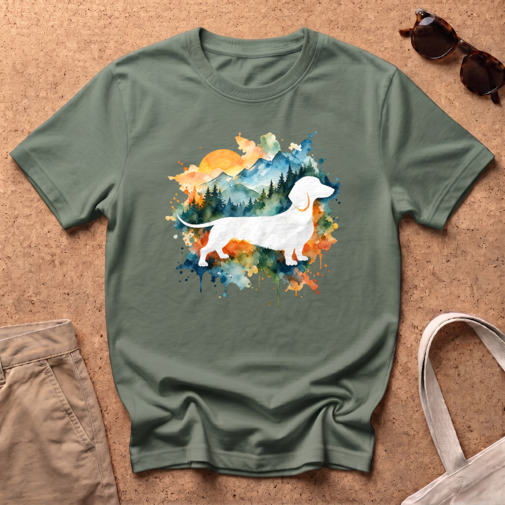 Mountain Dog T-Shirt - Military Green