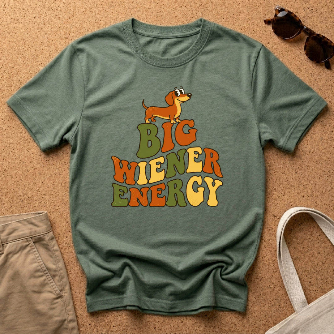 Retro Wiener Energy T-Shirt
