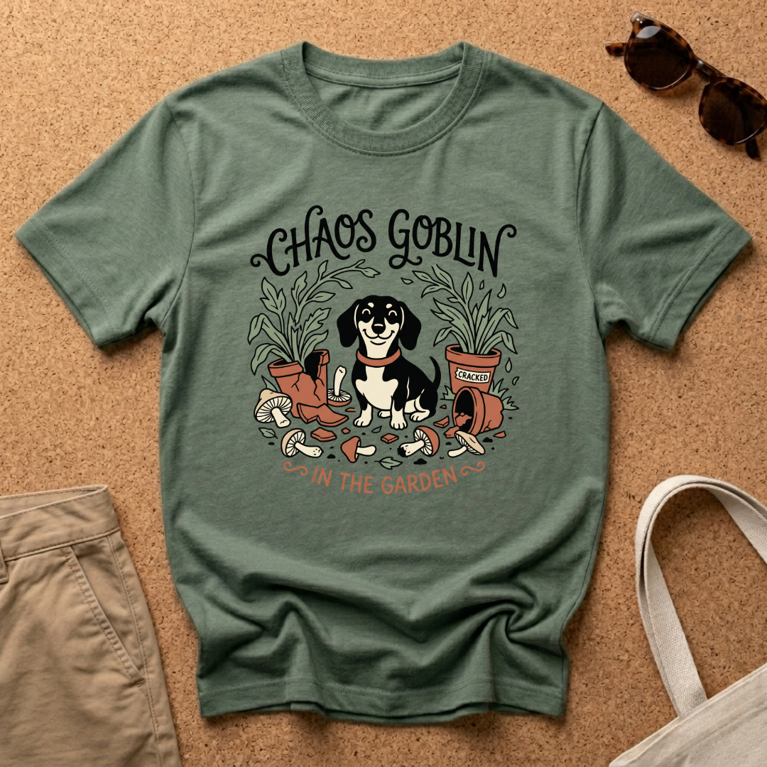 Chaos Goblin in The Garden T-Shirt