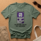 Playing With My Wiener Game T-Shirt