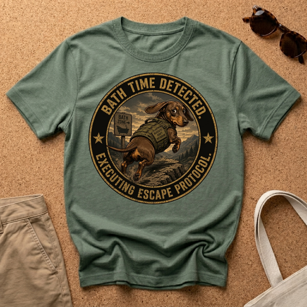 Bath Time Detected T-Shirt