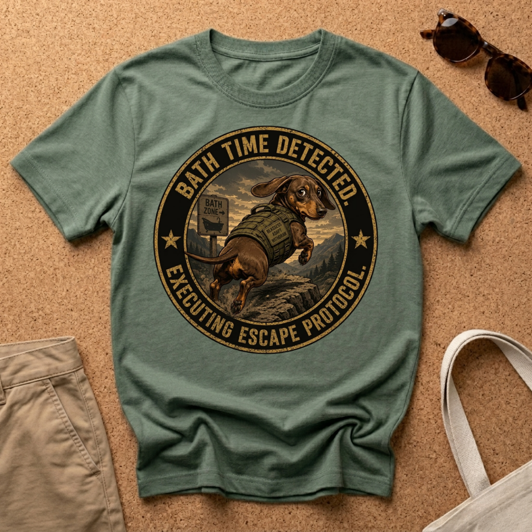 Bath Time Detected T-Shirt