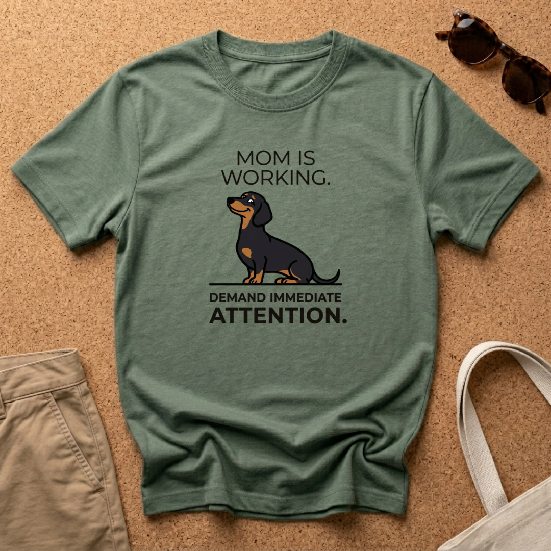 Demand Attention Cartoon T-Shirt