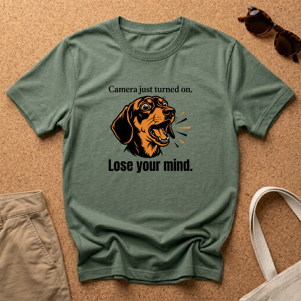 Camera On, Lose Mind T-Shirt