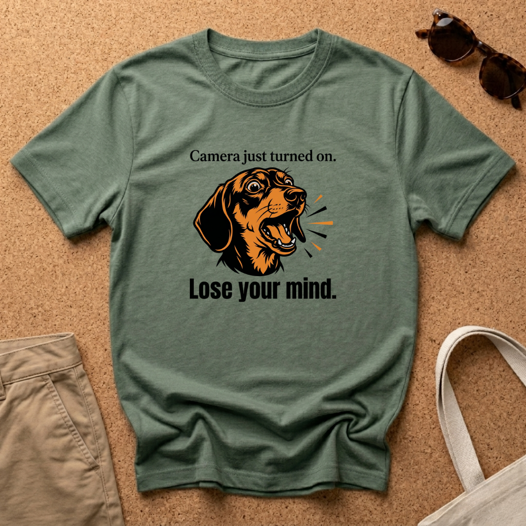 Camera On, Lose Mind T-Shirt