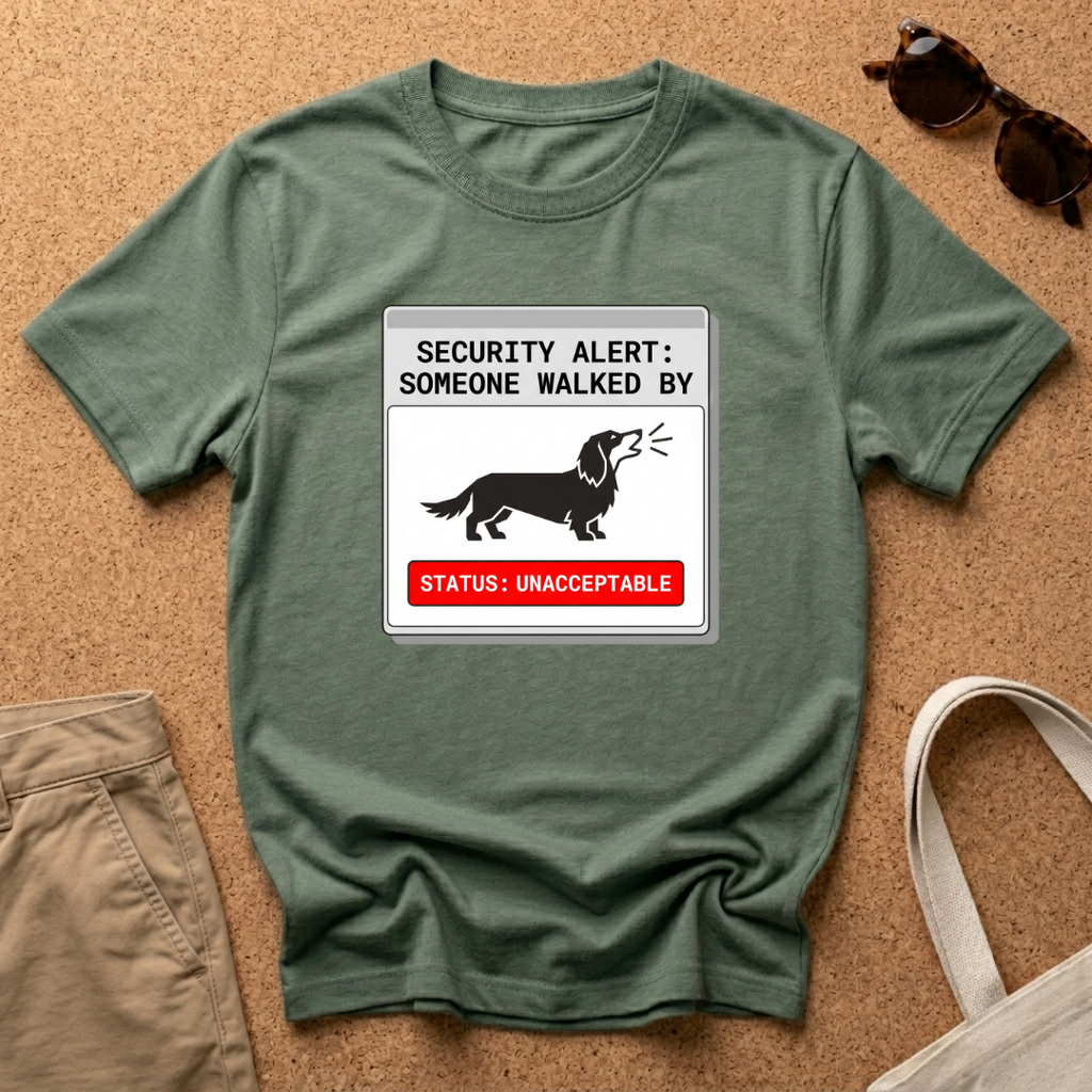 Security Alert Notification T-Shirt